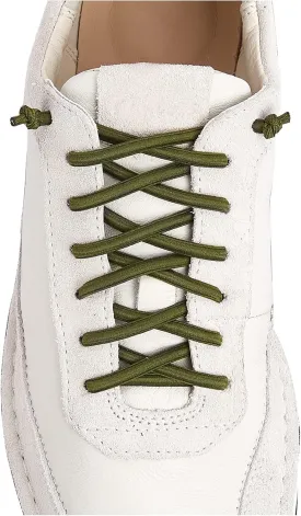 2 Pair Elastic No Tie Shoe Laces Tieless Shoelaces for Sneakers Shoes, One Size Fits All for Kids and Adults