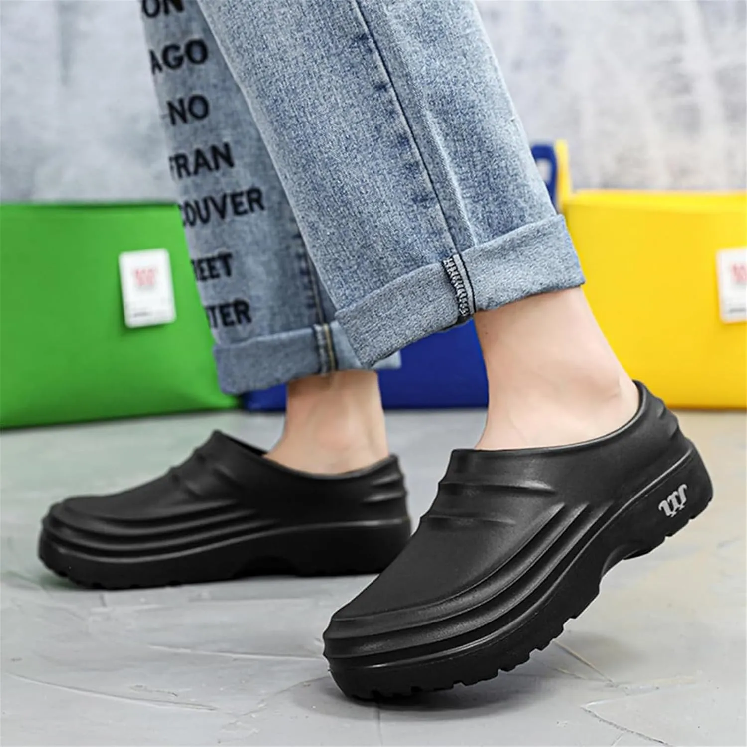 Armadillo Chef Shoes for Men Women Lightweight & Waterproof Non Slip Healthy Clogs Comfortable Oil Resistant Kitchen Garden Nurse Beach Shoes Unisex