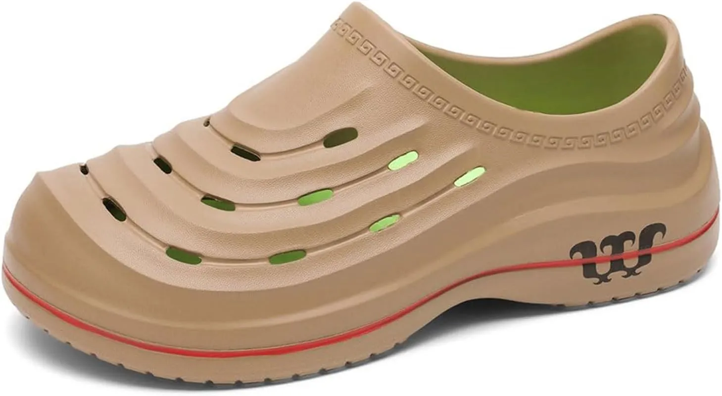 Armadillo Chef Shoes for Men Women Lightweight & Waterproof Non Slip Healthy Clogs Comfortable Oil Resistant Kitchen Garden Nurse Beach Shoes Unisex