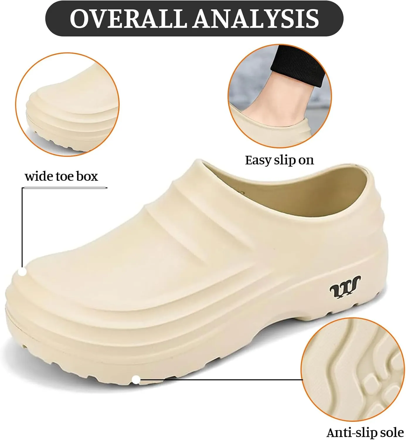 Armadillo Chef Shoes for Men Women Lightweight & Waterproof Non Slip Healthy Clogs Comfortable Oil Resistant Kitchen Garden Nurse Beach Shoes Unisex