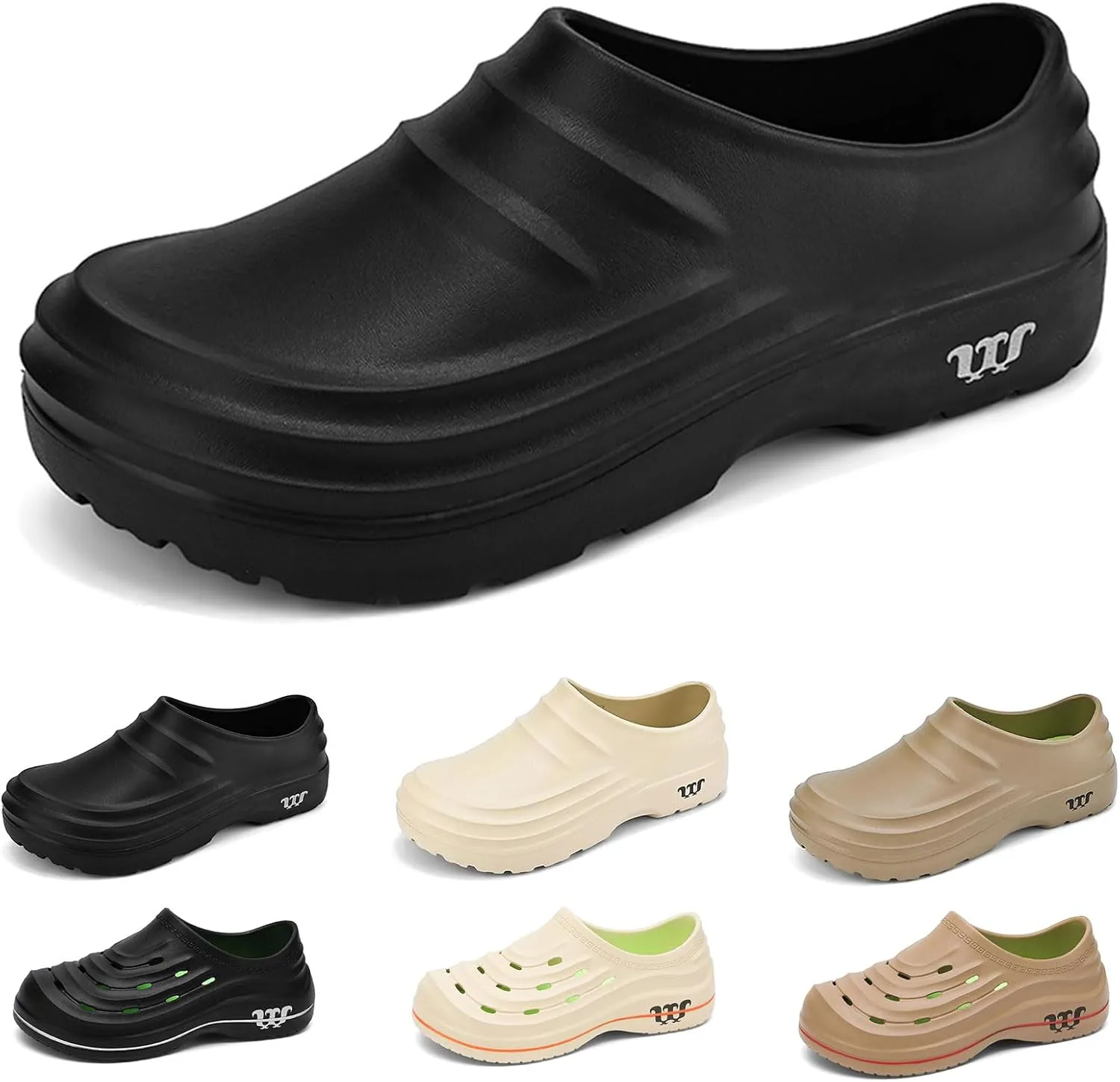 Armadillo Chef Shoes for Men Women Lightweight & Waterproof Non Slip Healthy Clogs Comfortable Oil Resistant Kitchen Garden Nurse Beach Shoes Unisex