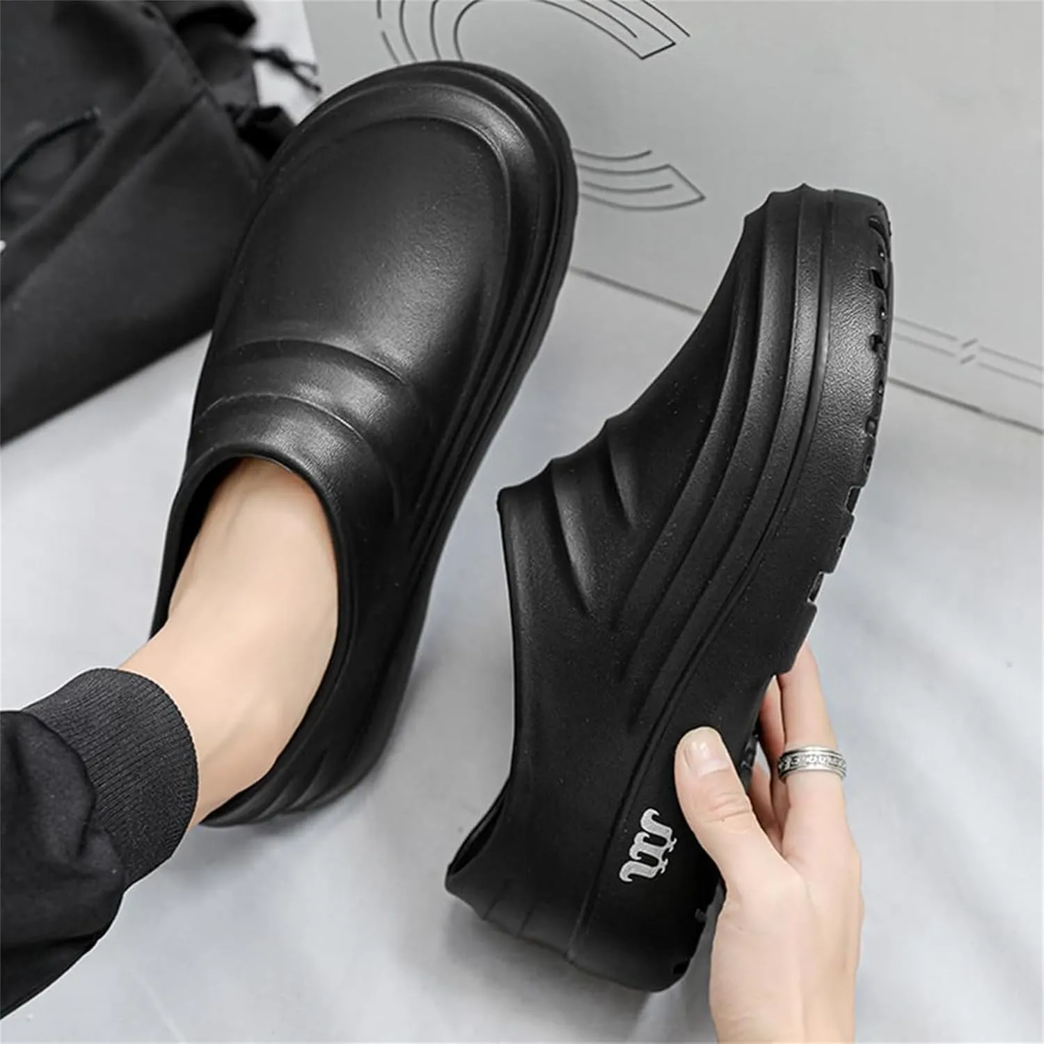 Armadillo Chef Shoes Unisex Water Resistant Non Slip Resistant Lightweight Waterproof for Work Clogs Shoes