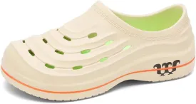Armadillo Clogs for Nurses Chef Shoes Unisex Oil Resistant for Men Non Slip Work Shoes Women Food Service Comfortable Lightweight Nursing Shoe Waterproof Soft Beach Driving Sandals with Arch Support