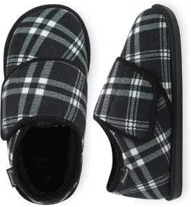 Besroad Womens Furry Memory Foam House Slippers Wide Diabetic Shoes Adjustable Bedroom Slippers Arthritis Edema Swollen House Shoes Indoor Outdoor