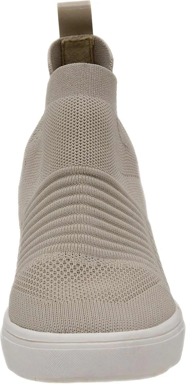 CUSHIONAIRE Women's Hoyt Knit Hidden Wedge Sneaker  Memory Foam & Wide Width Available