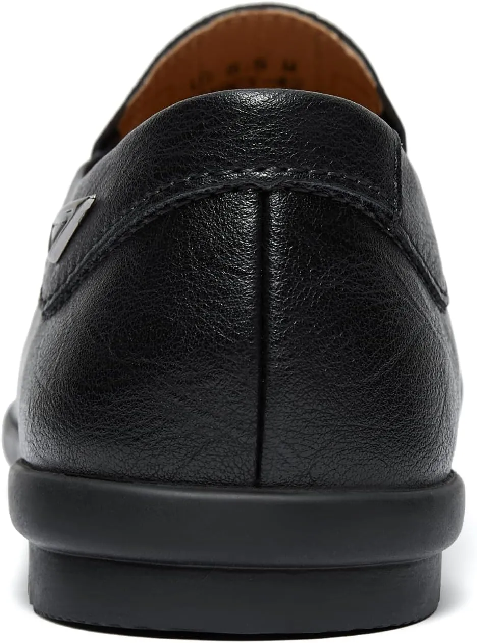 Go Tour Mens Casual Leather Fashion Slip-on Loafers Shoes