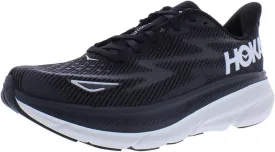 HOKA ONE ONE Clifton 9 Mens Shoes Size 11, Color: Black/White