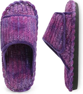 LeIsfIt Slippers for Women Adjustable Open Toe House Slippers Wide Diabetic Shoes Memory Foam Bedroom Slides Arthritis Edema House Shoes