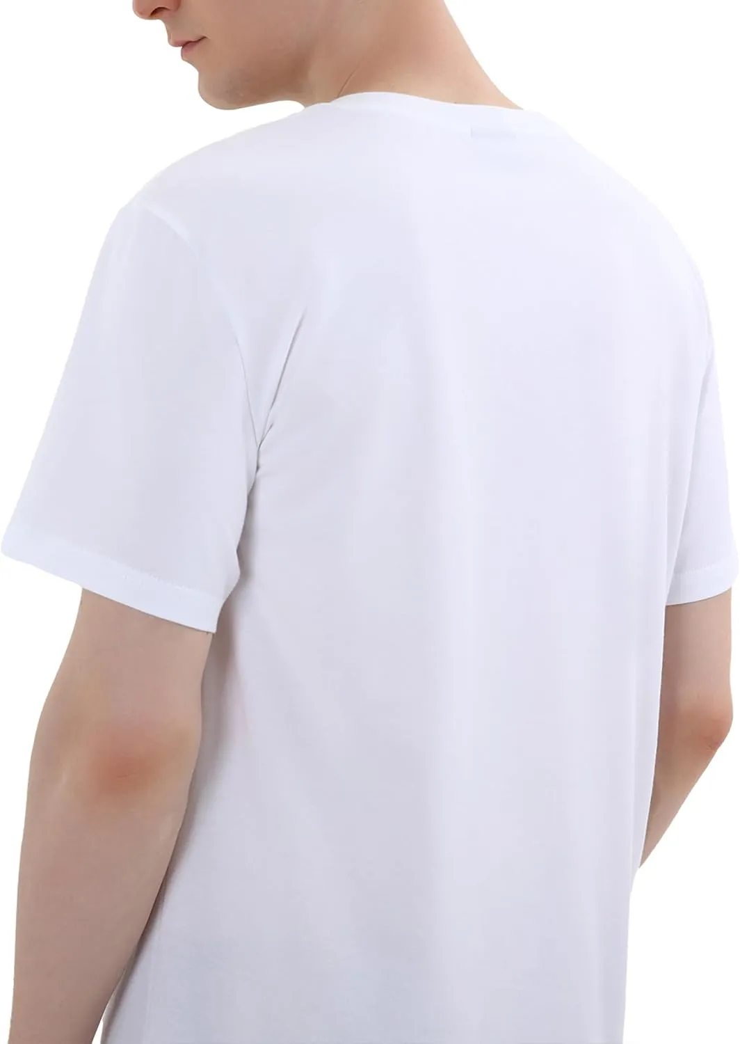 Men's True Classic Tees 3-Pack Short Sleeve Crew Neck Solid Color Casual T-Shirts - Ideal for Gym, Work & Daily Life