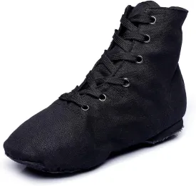 MSMAX Jazz Dance Shoes for Girls Lace-up Dancing Ballet Boots Sneakers for Boys