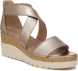 Naturalizer Soul Women's Goodtimes Crisscross Strappy Wedge Sandal