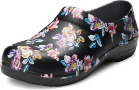 NINGO Slip Resistant Work Shoes for Women, Non Slip Chef Shoes, Waterproof & Easy to Clean, Comfortable Lightweight Women's Clogs, Nurse Shoes for Food Service, Healthcare, Gardening