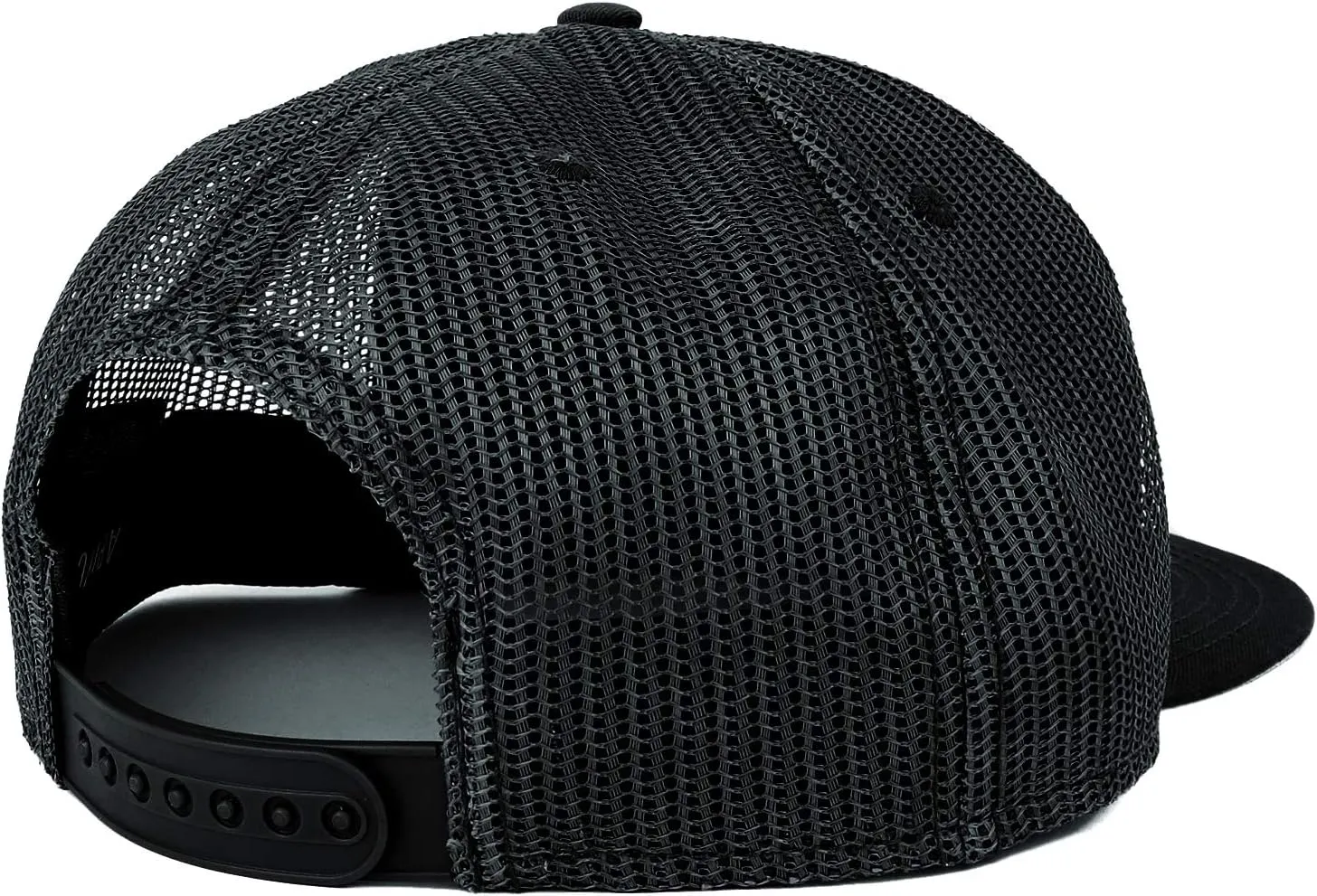 Oversize XXL Blank Flatbill Mesh Snapback Cap