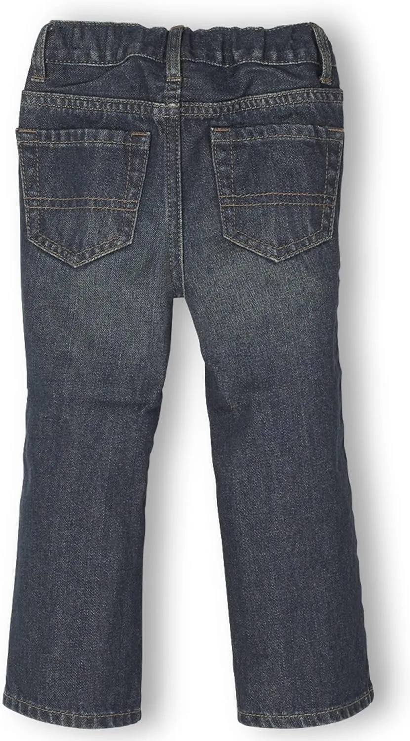 The Children's Place Baby Boys' and Toddler Bootcut Jeans
