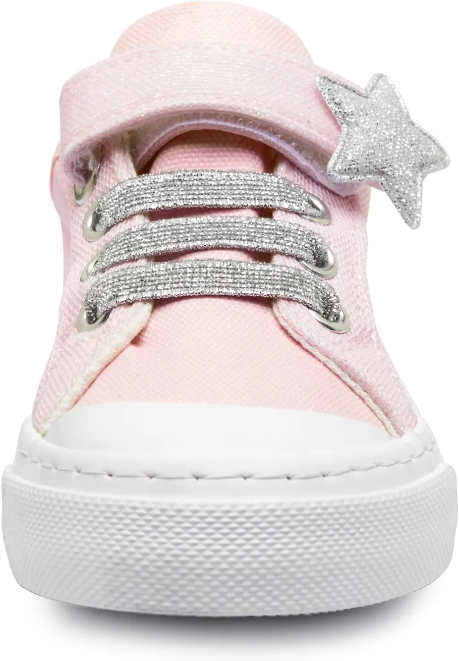 ToandonToddler Kids Sneakers Sparkle Fashion Glitter Sequins Canvas Shoes