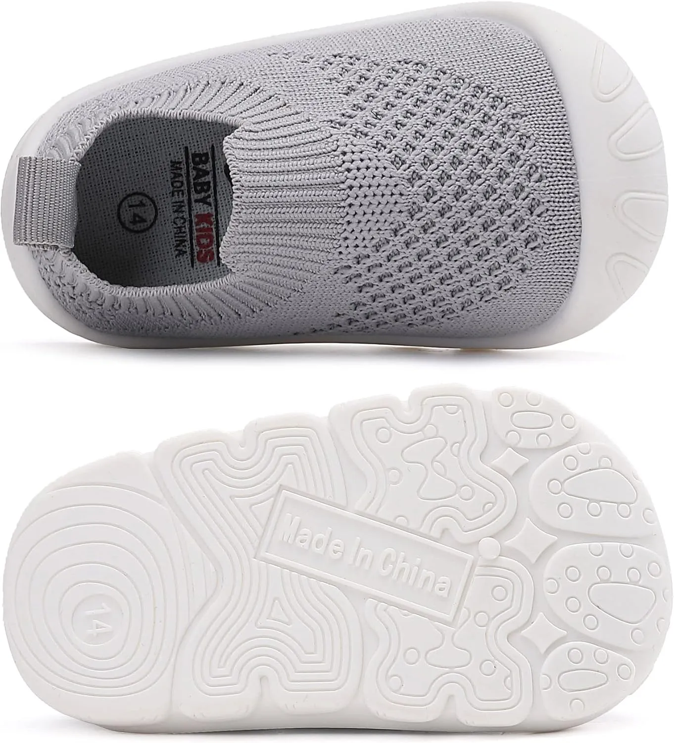 Toddler Baby Boy Girl Shoes Kids Breathable Sneakers Tennis Shoes 6-36 Months Infant Slip on Shoes