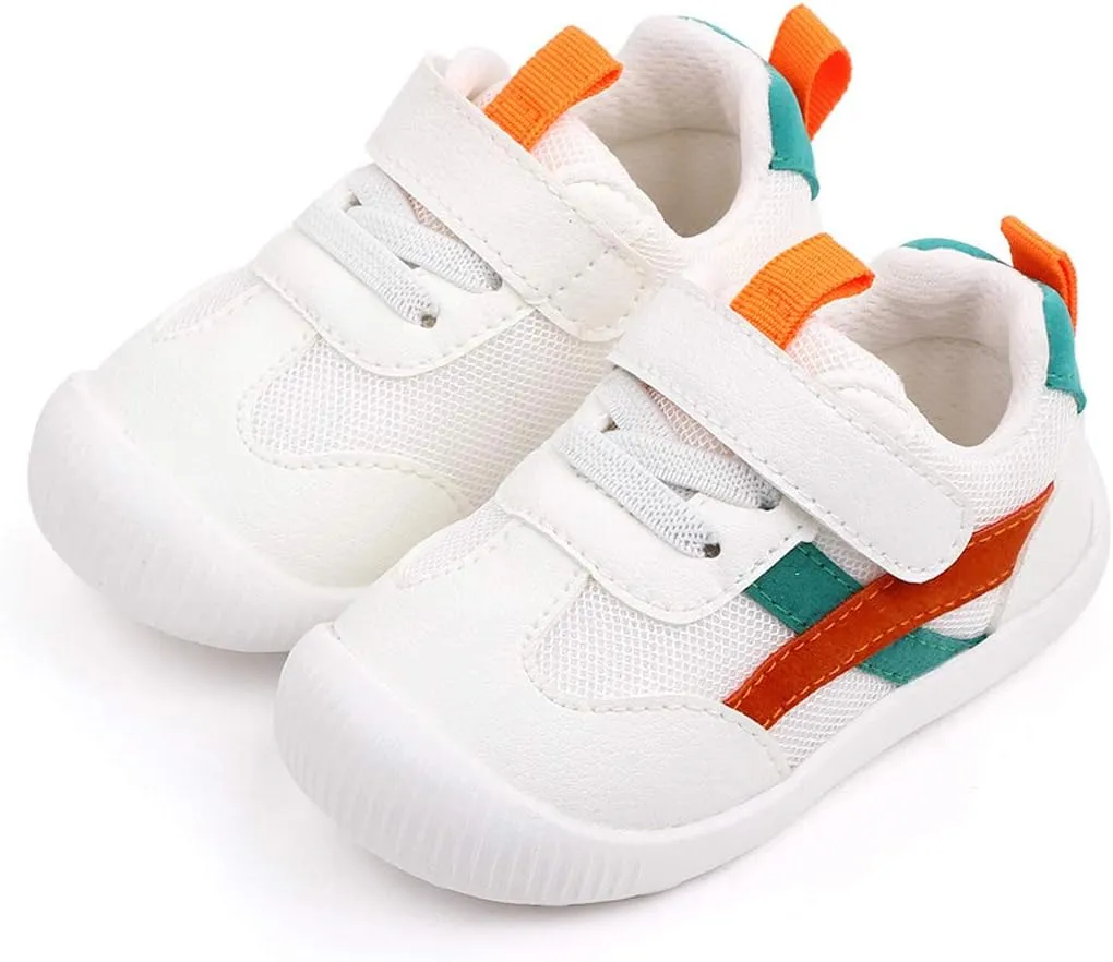 Toddler Baby Sneakers Rubber Sole Cartoon Shoes