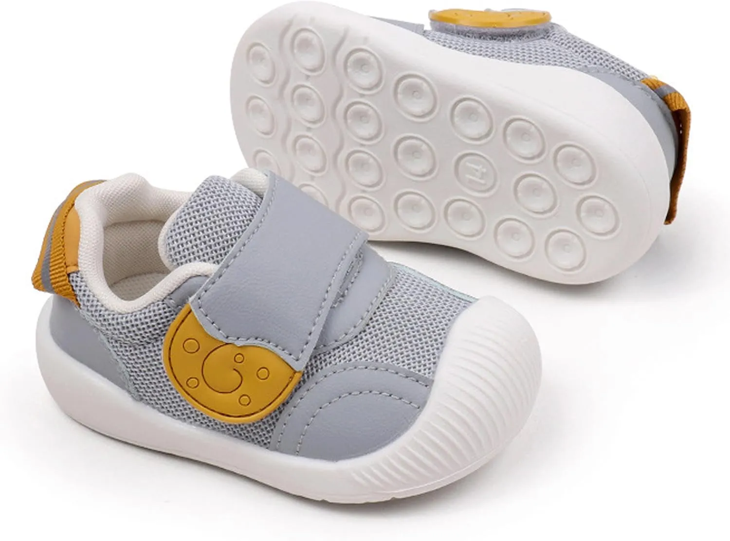 Toddler Baby Sneakers Rubber Sole Cartoon Shoes