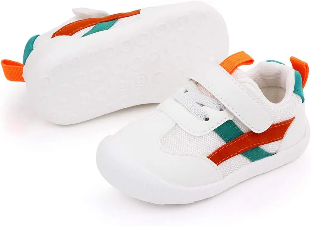 Toddler Baby Sneakers Rubber Sole Cartoon Shoes