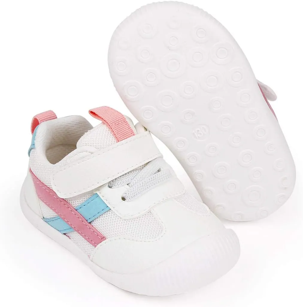 Toddler Baby Sneakers Rubber Sole Cartoon Shoes