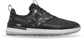 True LUX Hybrid, Men's Golf Shoes, Waterproof Knit Upper, 100% Nappa Leather Saddle