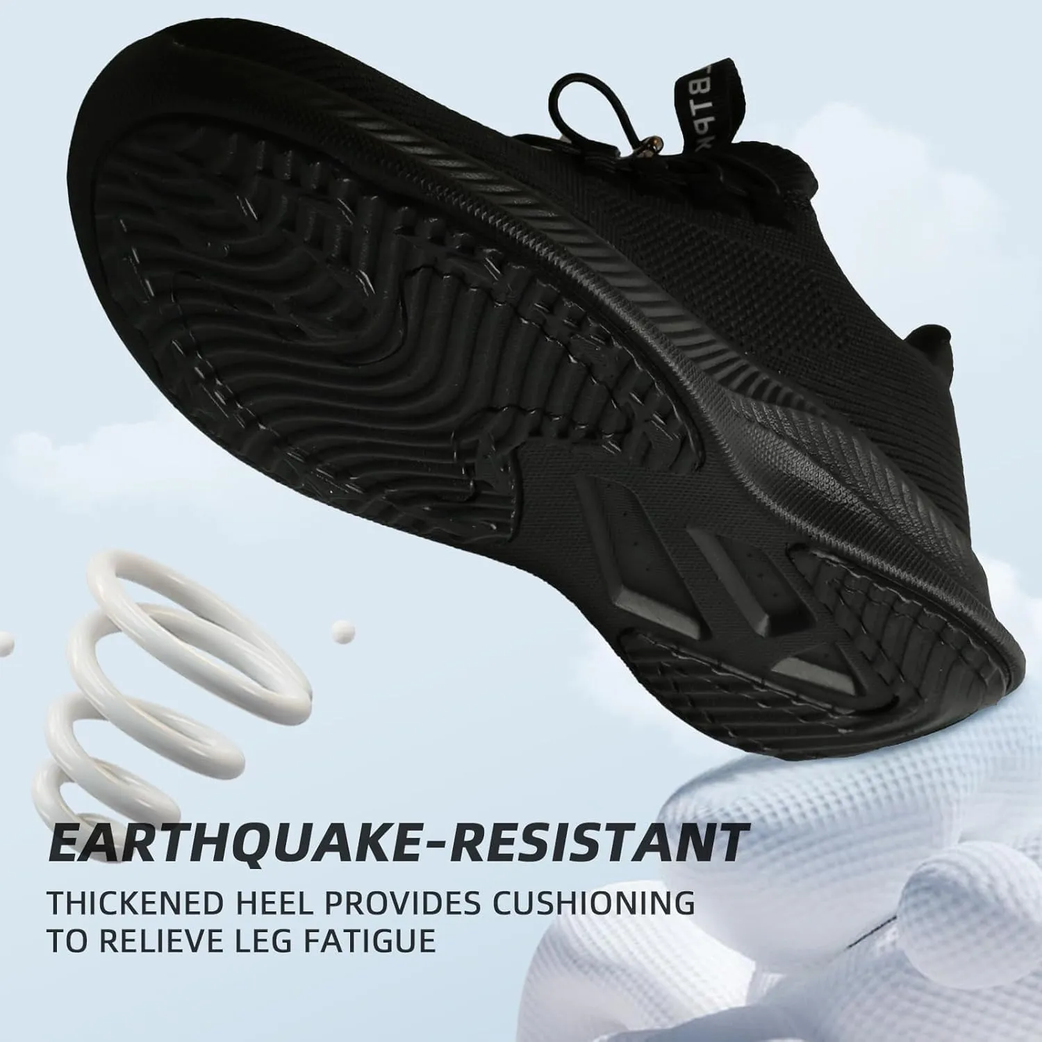 Walking Shoes for Women- Lightweight, Slip On, Breathable Sneakers for Running, Walking, Jogging, Gym