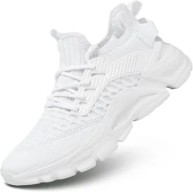 Womens Running Shoes Slip on Breathable Lightweight Fashion Sneakers Athletic Sports Walking Gym Work Shoes
