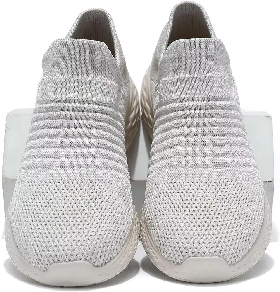 Women's Slip On Running Shoes Non Slip Walking Shoes Lightweight Gym Workout Shoes Breathable Fashion Sport Shoes