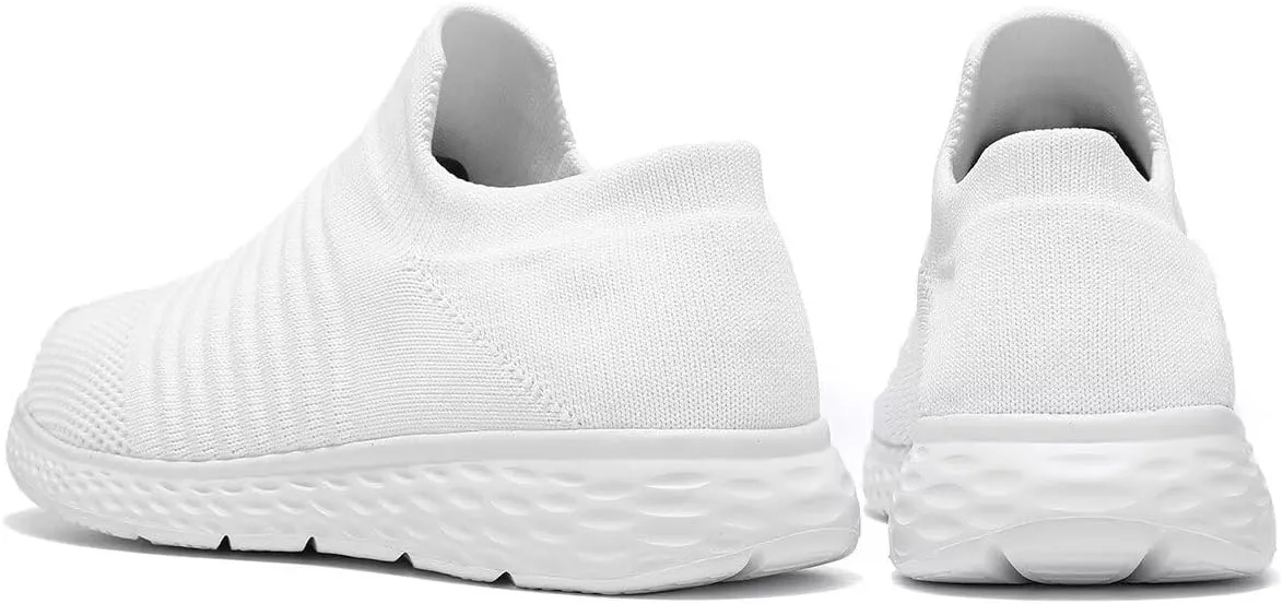 Women's Slip On Running Shoes Non Slip Walking Shoes Lightweight Gym Workout Shoes Breathable Fashion Sport Shoes