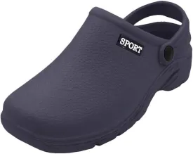 Women's Solid Slingback Garden Clogs Shoes