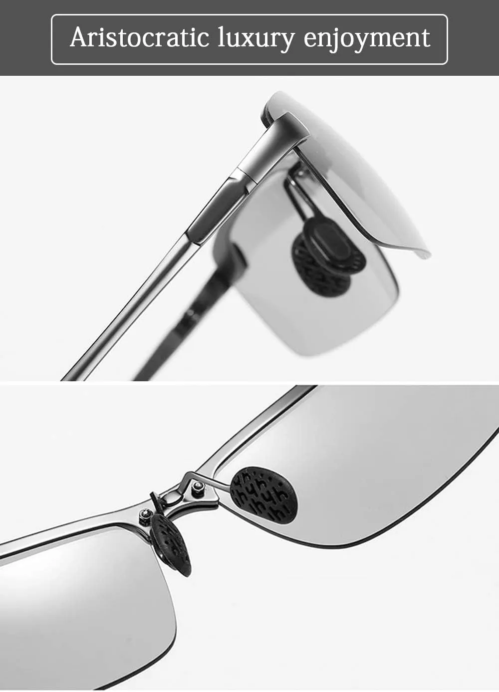 YIMI Polarized Photochromic Driving z87 Sunglasses For Men Women Day and Night safety glasses