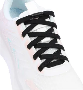 ZHENTOR 2 Pairs Elastic No Tie Shoe Laces for Adults and Kids Shoes, Tieless Flat Shoelaces for Sneakers