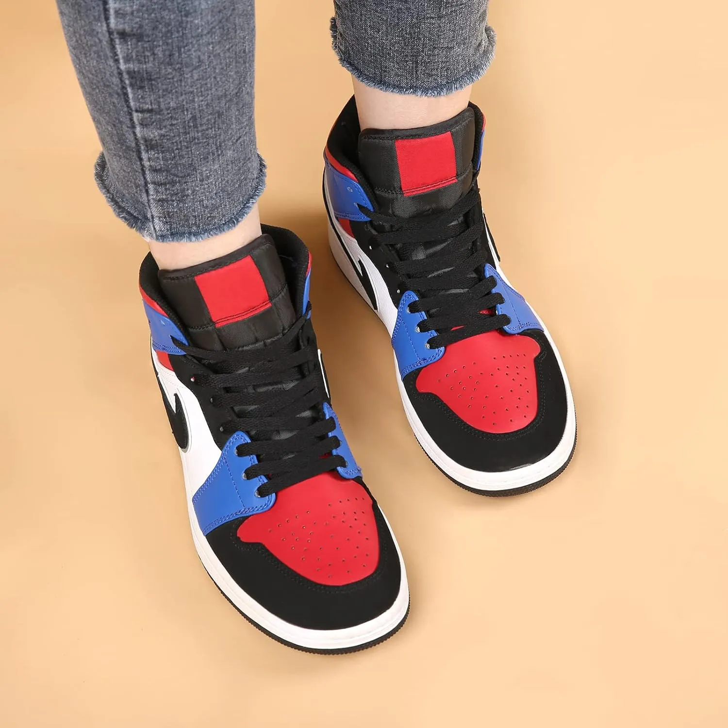 ZHENTOR 3 Pair Flat Shoe Laces for Sneakers, Shoelaces for Sneakers Athletic Running Shoes Boot Strings